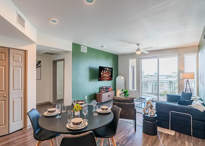 Apartment Stadium Area W Pool Gym Balcony Parking Wd