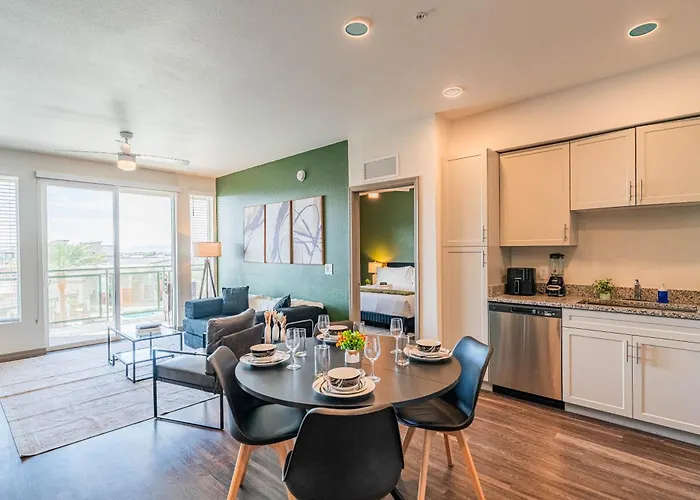 Apartment Stadium Area W Pool Gym Balcony Parking Wd